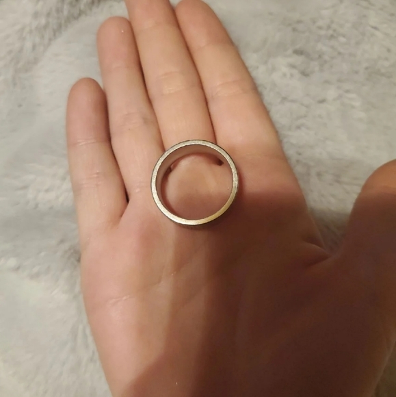 Bundle of 2 men's tungsten rings size 10 - Picture 2 of 6